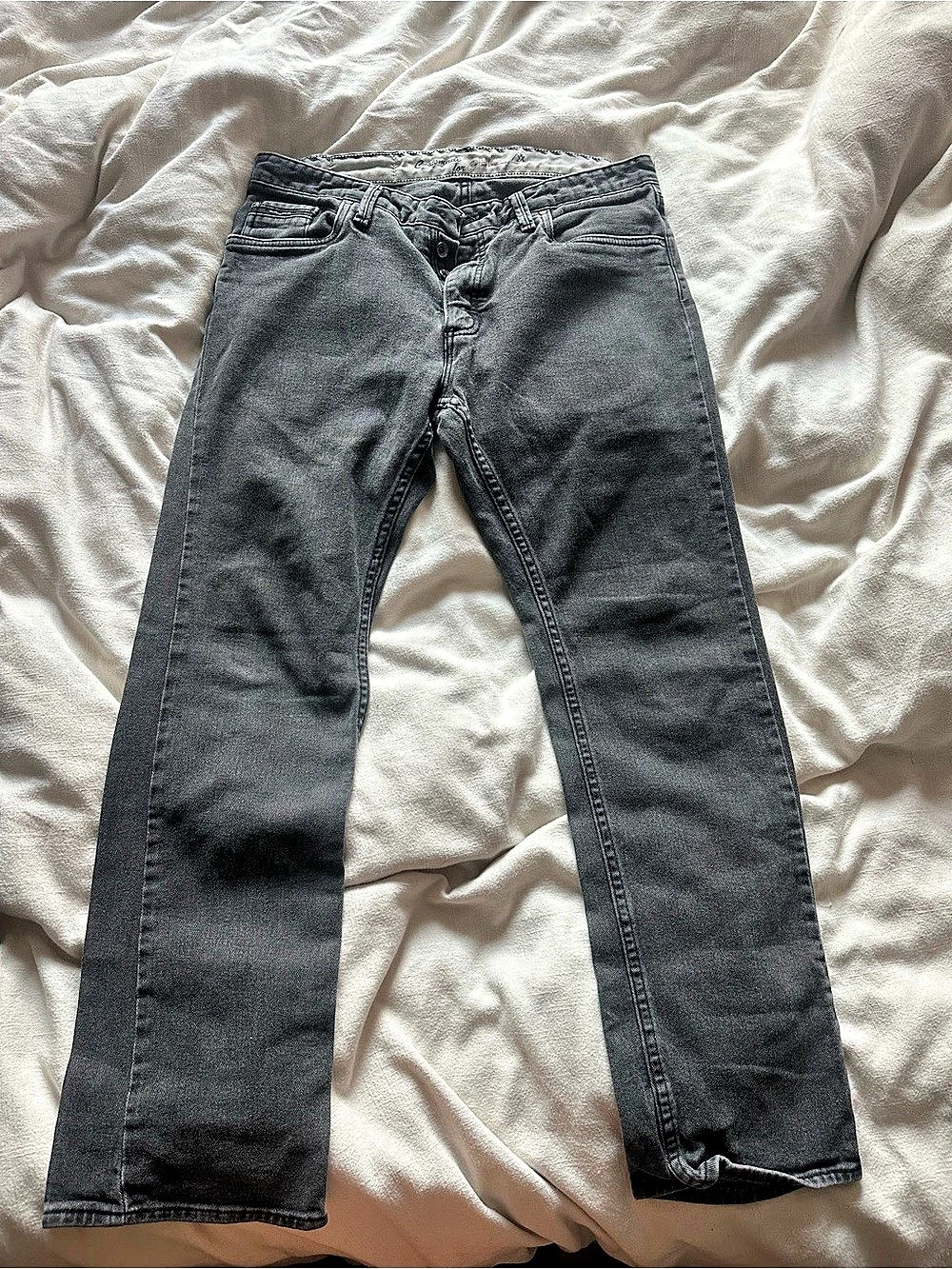 True Religion Rocco Men's Slim Jeans Gray Waist 32